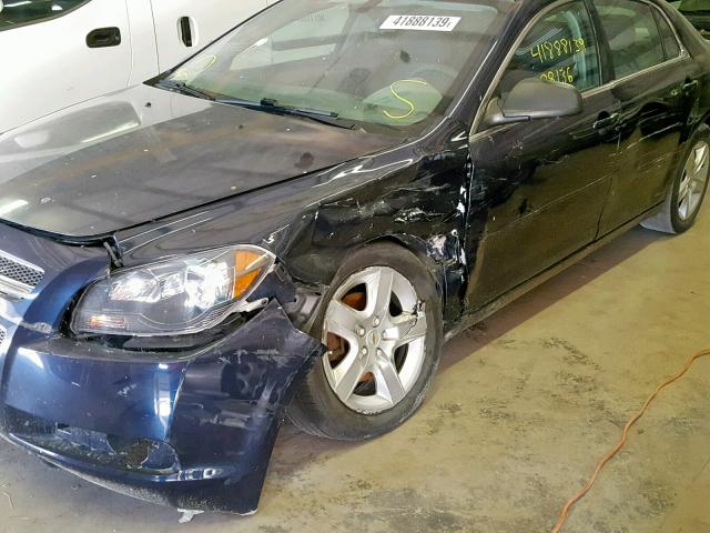1G1ZB5E13BF221438 - 2011 CHEVROLET MALIBU LS ლურჯი ფოტო 9