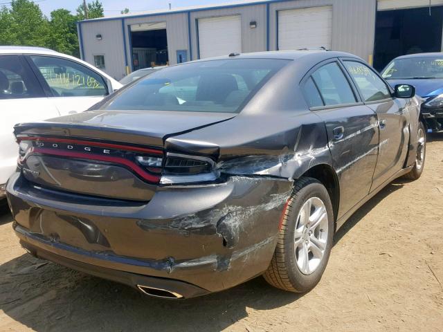 2C3CDXBGXKH638490 - 2019 DODGE CHARGER SX BLACK photo 4