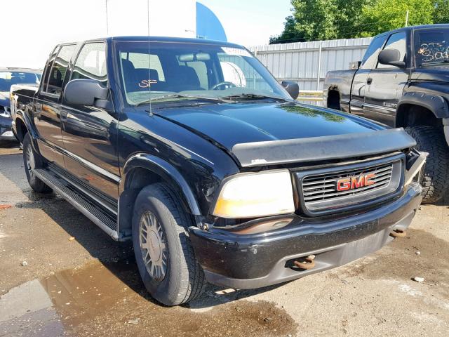 1GTDT13W51K207682 - 2001 GMC SONOMA BLACK photo 1