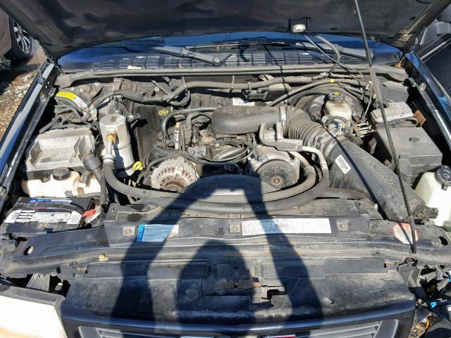 1GTDT13W51K207682 - 2001 GMC SONOMA BLACK photo 7