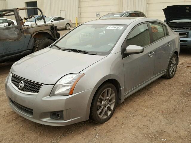 3N1BB6AP4AL700743 - 2010 NISSAN SENTRA SE- GRAY photo 2