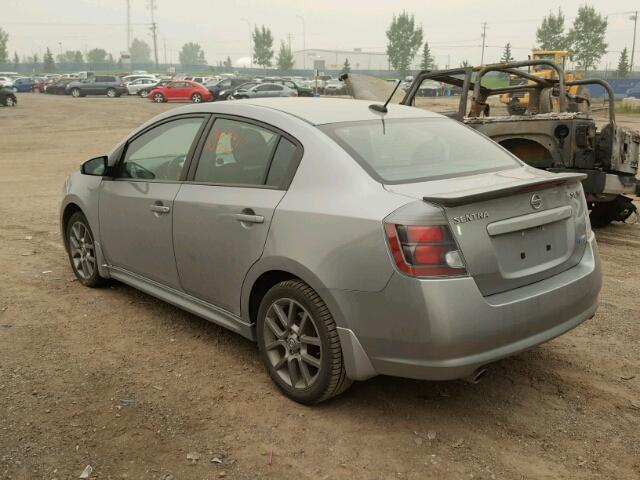 3N1BB6AP4AL700743 - 2010 NISSAN SENTRA SE- GRAY photo 3