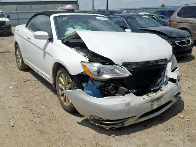 1C3BCBEB6CN169232 - 2012 CHRYSLER 200 TOURIN WHITE photo 1