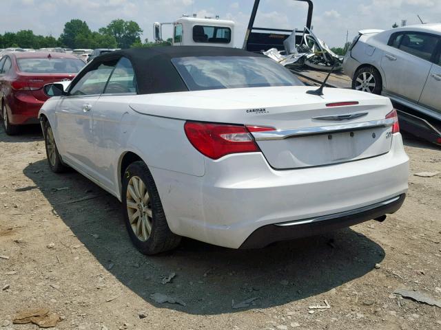 1C3BCBEB6CN169232 - 2012 CHRYSLER 200 TOURIN WHITE photo 3