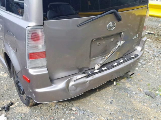 JTLKT334454009885 - 2005 TOYOTA SCION XB 灰色 照片 9