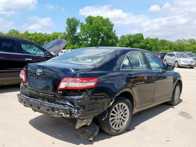 4T4BF3EK5AR027581 - 2010 TOYOTA CAMRY BASE BLACK photo 4