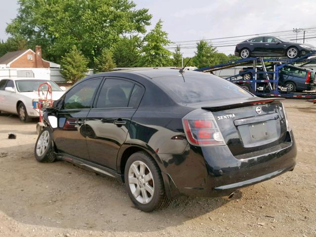 3N1AB6AP0BL608882 - 2011 NISSAN SENTRA 2.0 BLACK photo 3