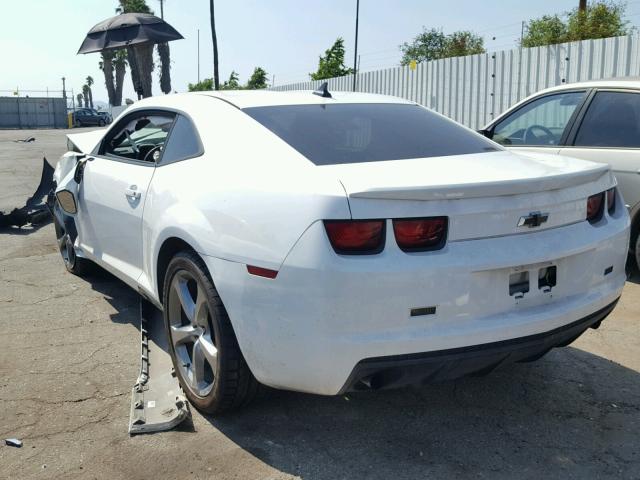 2G1FA1E3XC9143606 - 2012 CHEVROLET CAMARO LS WHITE photo 3