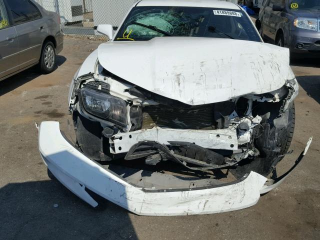 2G1FA1E3XC9143606 - 2012 CHEVROLET CAMARO LS WHITE photo 9