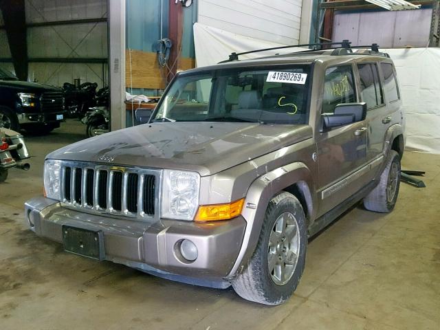 1J8HG58N76C127596 - 2006 JEEP COMMANDER 灰色 照片 2