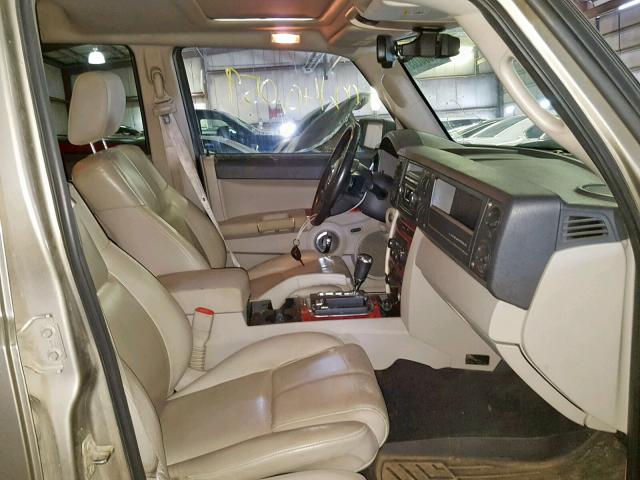 1J8HG58N76C127596 - 2006 JEEP COMMANDER 灰色 照片 5