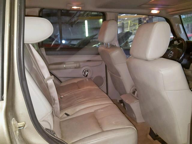 1J8HG58N76C127596 - 2006 JEEP COMMANDER 灰色 照片 6