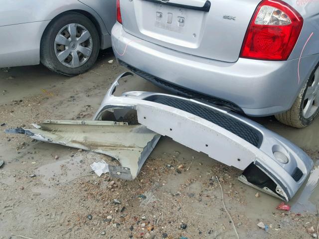 KNAFE161275003929 - 2007 KIA SPECTRA5 S SILVER photo 9