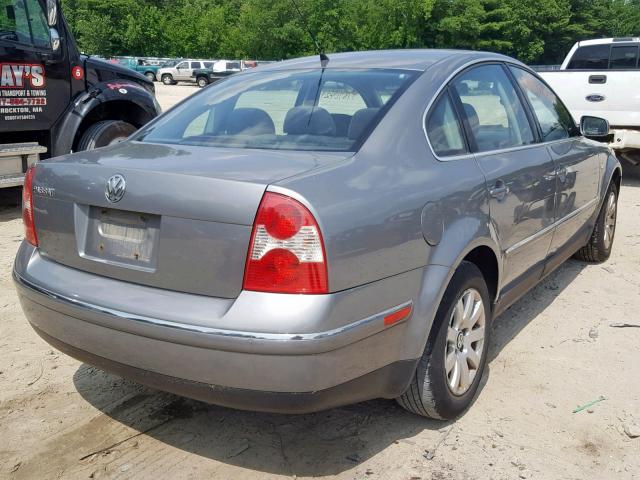 WVWPD63B52P302123 - 2002 VOLKSWAGEN PASSAT GLS SILVER photo 4