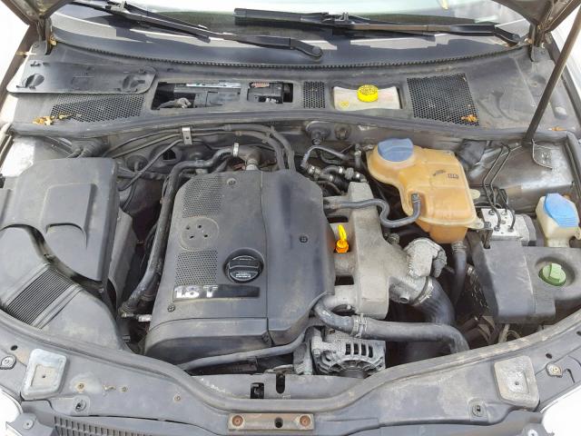 WVWPD63B52P302123 - 2002 VOLKSWAGEN PASSAT GLS SILVER photo 7