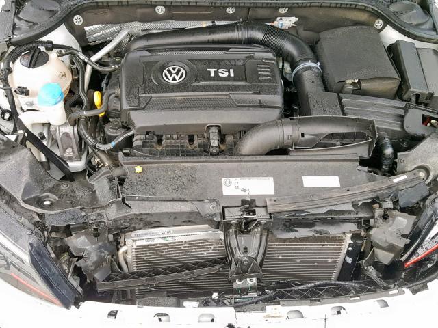 3VW4T7AJ8GM208656 - 2016 VOLKSWAGEN JETTA GLI WHITE photo 7