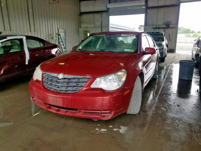 1C3LC56K87N510205 - 2007 CHRYSLER SEBRING TO RED photo 2