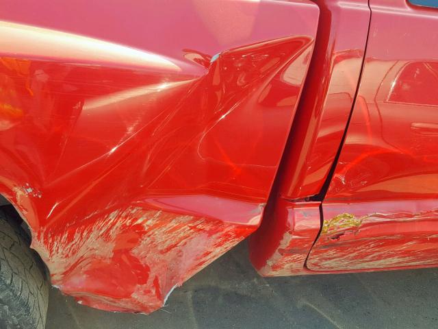 1D7HW42N85S128117 - 2005 DODGE DAKOTA SLT RED photo 9