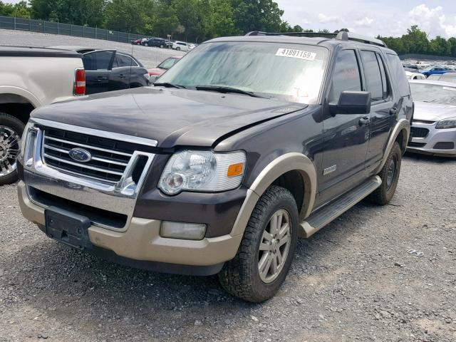 1FMEU64E16UA78061 - 2006 FORD EXPLORER E BROWN photo 2