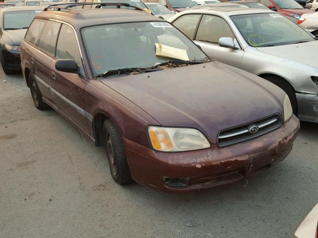 4S3BH635017304935 - 2001 SUBARU LEGACY L MAROON photo 1