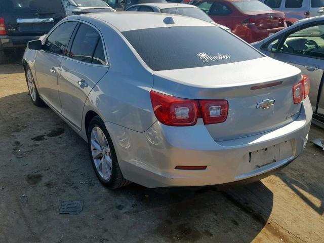1G11H5SAXDF252379 - 2013 CHEVROLET MALIBU LTZ ვერცხლისფერი ფოტო 3