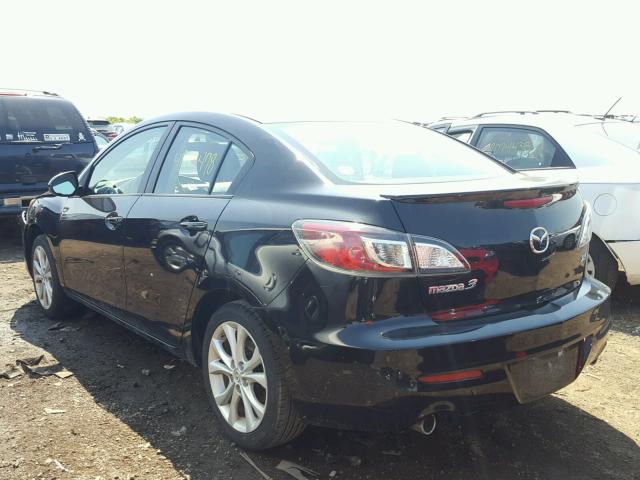 JM1BL1U56B1384391 - 2011 MAZDA 3 S BLACK photo 3