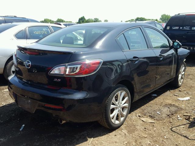 JM1BL1U56B1384391 - 2011 MAZDA 3 S BLACK photo 4