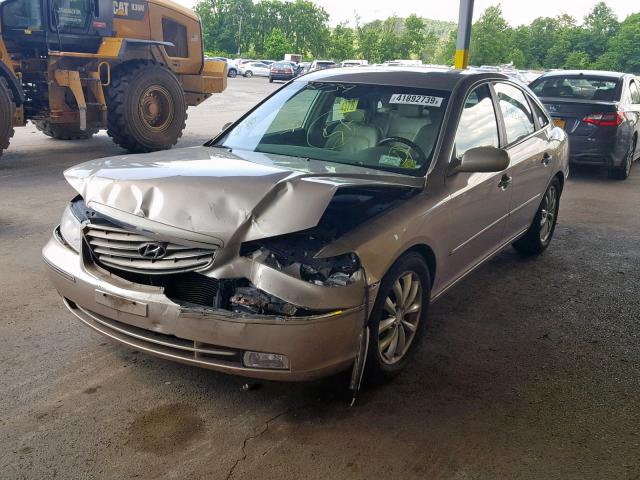 KMHFC46FX6A117944 - 2006 HYUNDAI AZERA SE GOLD photo 2