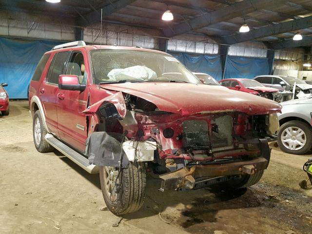 1FMEU74E36UB13382 - 2006 FORD EXPLORER E RED photo 1