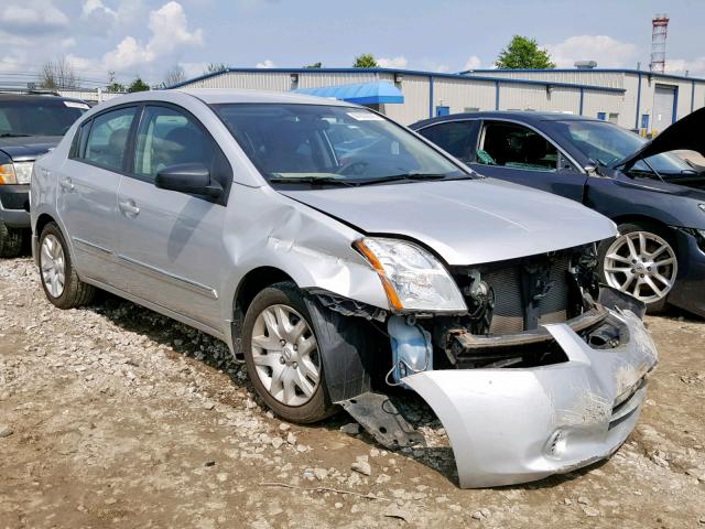 3N1AB6AP9CL698504 - 2012 NISSAN SENTRA 2.0 SILVER photo 1