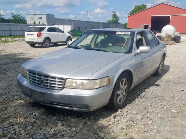 1G6KY54961U251688 - 2001 CADILLAC SEVILLE ST SILVER photo 2