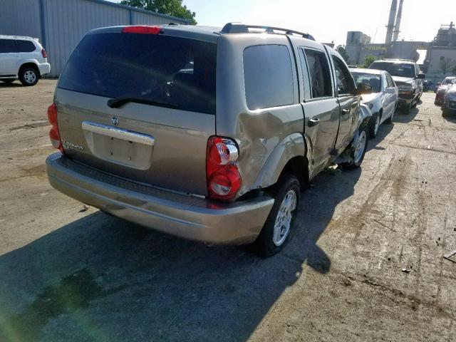 1D8HD48N86F192659 - 2006 DODGE DURANGO SL TAN photo 4