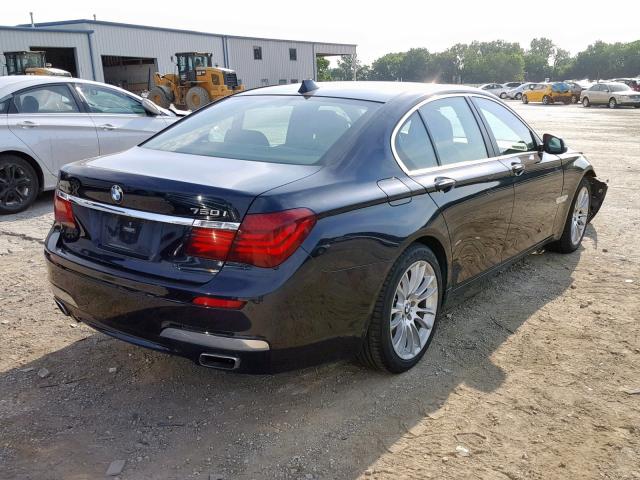 WBAYB6C55DC998025 - 2013 BMW 750 XI BLUE photo 4