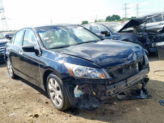 1HGCP36898A087122 - 2008 HONDA ACCORD EXL BLACK photo 1