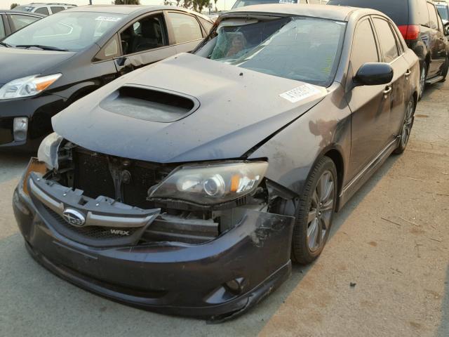 JF1GE76639G520398 - 2009 SUBARU IMPREZA WR GRAY photo 2