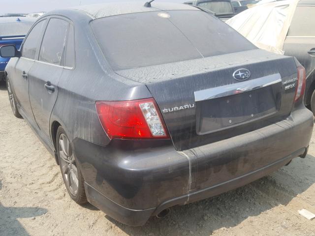 JF1GE76639G520398 - 2009 SUBARU IMPREZA WR GRAY photo 4