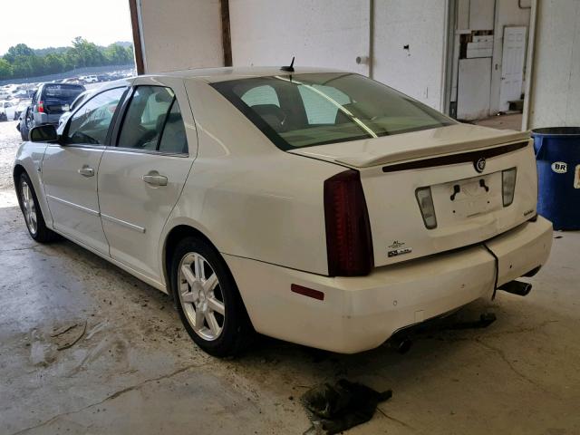 1G6DC67A150177614 - 2005 CADILLAC STS WHITE photo 3