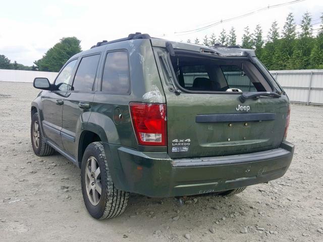 1J8GR48K08C148492 - 2008 JEEP GRAND CHER GREEN photo 3