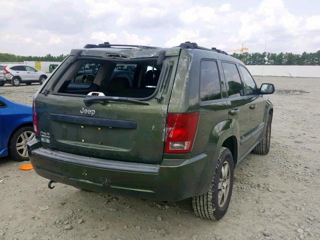 1J8GR48K08C148492 - 2008 JEEP GRAND CHER GREEN photo 4