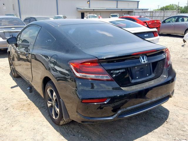 2HGFG3B89FH526112 - 2015 HONDA CIVIC EX BLACK photo 3