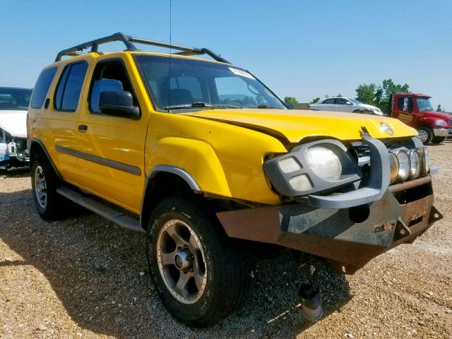 5N1MD28YX2C546555 - 2002 NISSAN XTERRA SE YELLOW photo 1