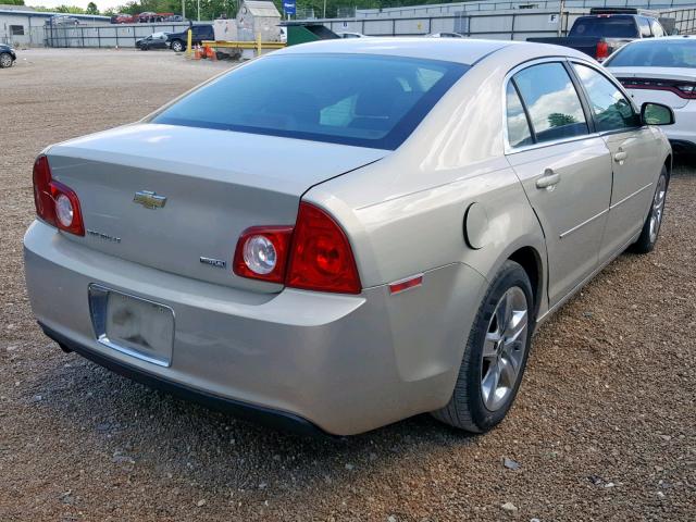 1G1ZC5E02AF151417 - 2010 CHEVROLET MALIBU 1LT 金色 照片 4
