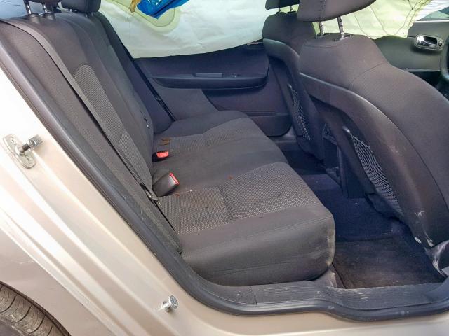 1G1ZC5E02AF151417 - 2010 CHEVROLET MALIBU 1LT 金色 照片 6