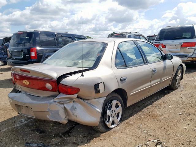 1G1JF52F357113238 - 2005 CHEVROLET CAVALIER L TAN photo 4