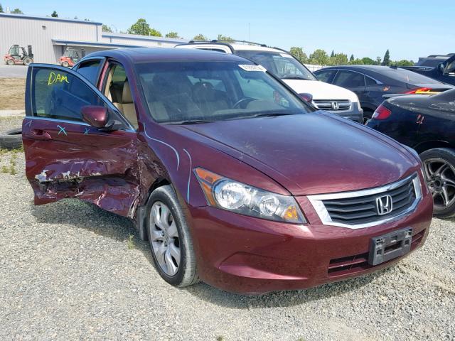 1HGCP2F85AA182650 - 2010 HONDA ACCORD EXL RED photo 1