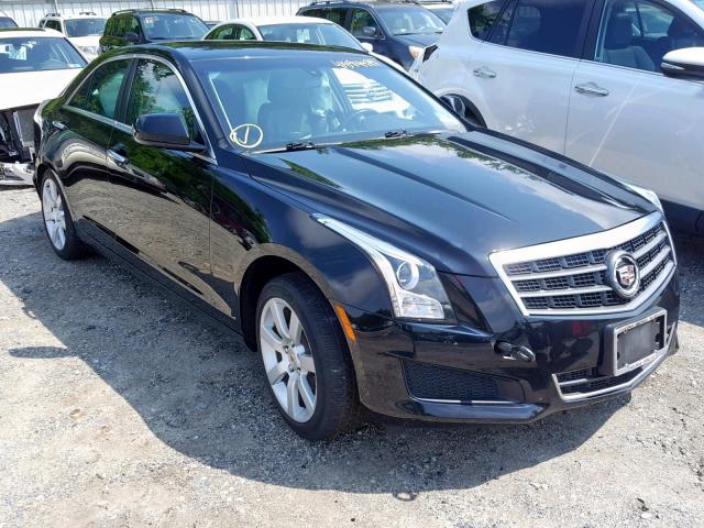 1G6AA5RA9D0140003 - 2013 CADILLAC ATS BLACK photo 1