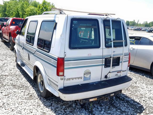 1GDDM19W8SB517231 - 1995 GMC SAFARI XT WHITE photo 3