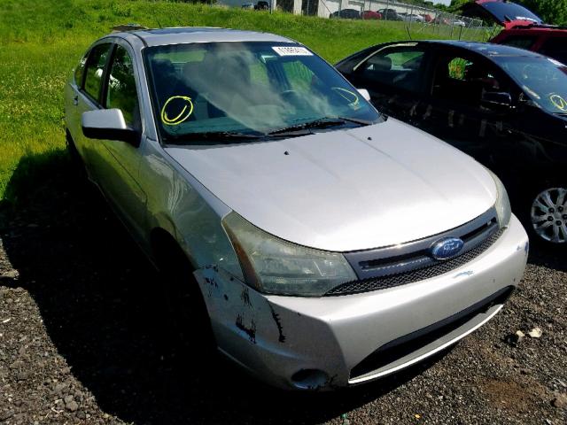 1FAHP3GN8AW105746 - 2010 FORD FOCUS SES SILVER photo 1