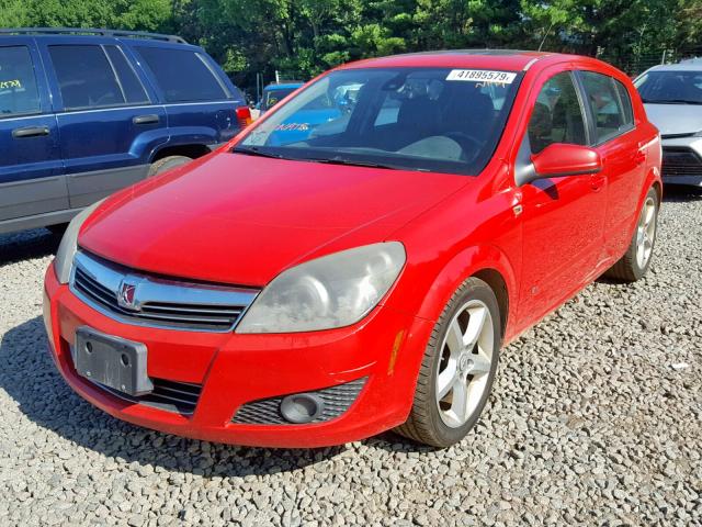 W08AT671385103160 - 2008 SATURN ASTRA XR RED photo 2