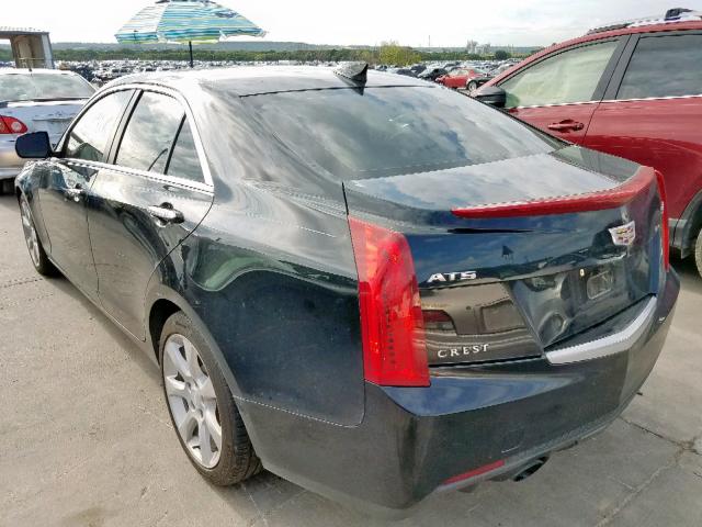 1G6AA5RX8G0100987 - 2016 CADILLAC ATS BLACK photo 3